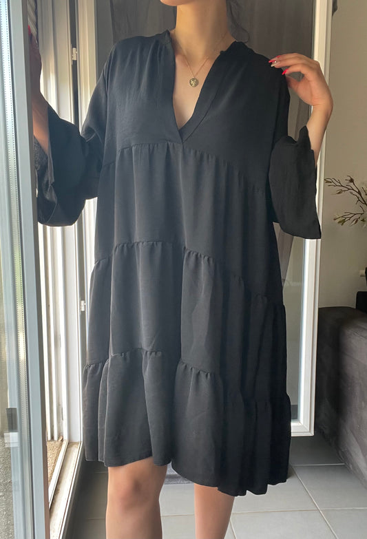 Robe oversize noire